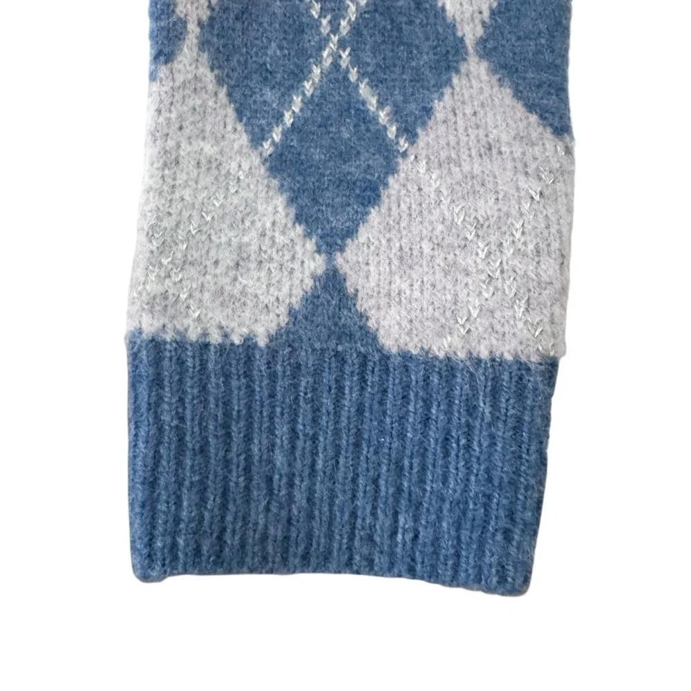Lovers + Friends Casey Argyle Sweater in 